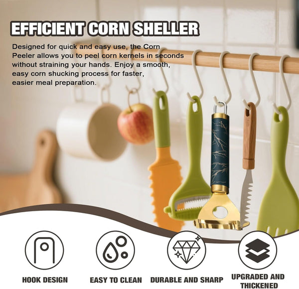 Golden Corn Kernel Cutter