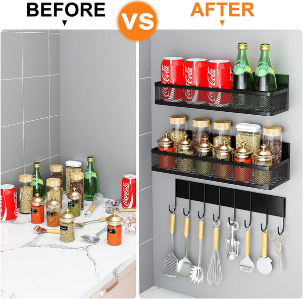 Magnetic Fridge Spice Organizer