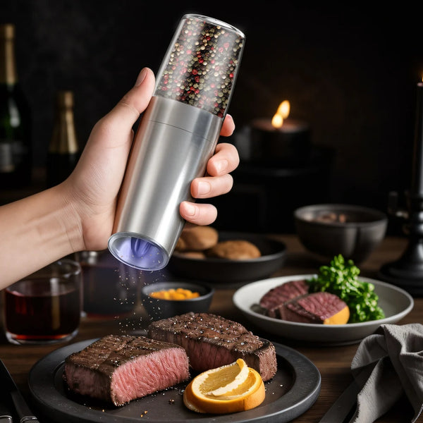 Hands-Free Spice Grinder Duo