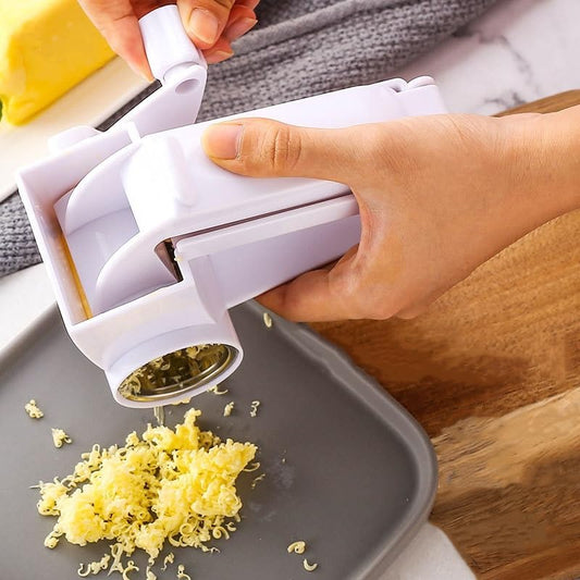 Easy-Crank Cheese Grater