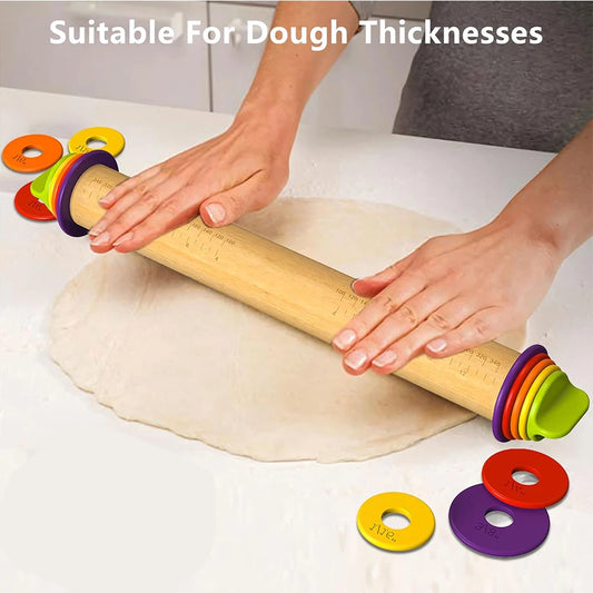 Easy Bake Adjustable Rolling Pin Set