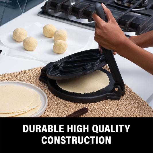 8 Inches Easy Cast Iron Tortilla Press