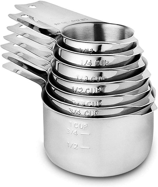 Stackable Stainless Measuring Cups